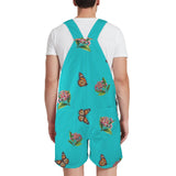 monarch milkweed (3) Unisex Shorts Suspender Jumpsuit (Model L78)