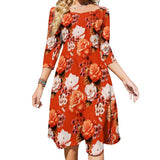 Women's Sweetheart Dress Flare dress