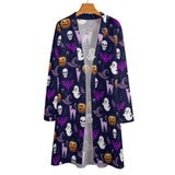 Women's Mid-Length Cardigan (NZ060) Medium length cardigan