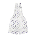 apiary print 2 Unisex Shorts Suspender Jumpsuit (Model L78)