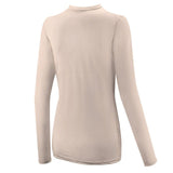 Light-Sand-Colored Sun Protection/Performance Tee