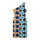 Shoulder Dress (AOP)