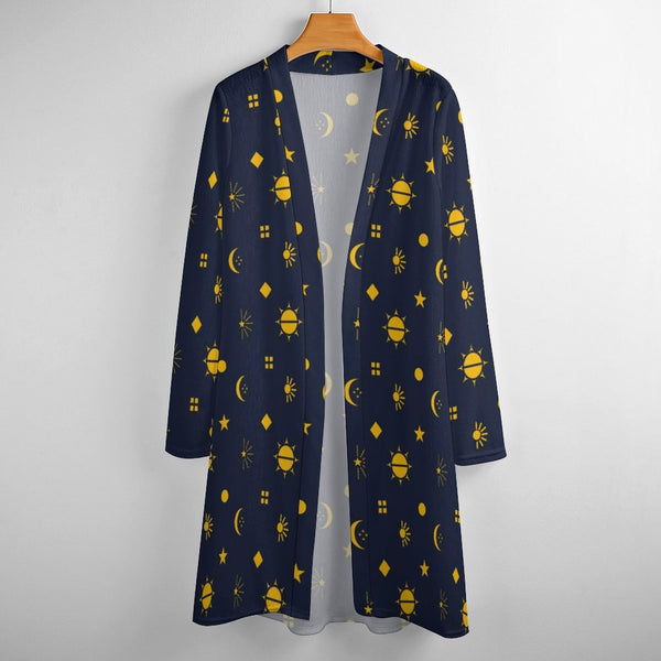 Women&#039;s Mid-Length Cardigan (NZ060) Medium length cardigan