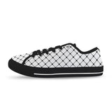 inverted net print 4A Seattle Low Top Women's Shoes (Model 1013-6)