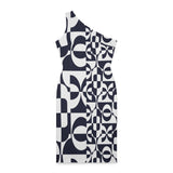 Shoulder Dress (AOP)