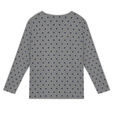 Women&#039;s Asymmetrical Neck Button-Up Shirt Long sleeved T-shirt