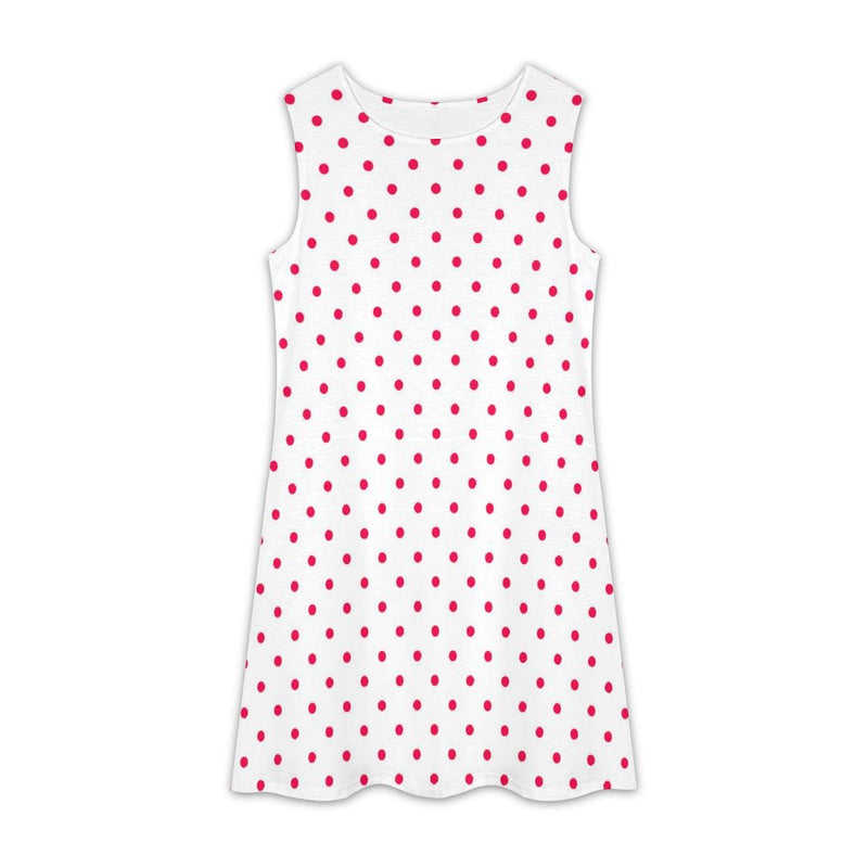 All Over Print Sleeveless Dress Sleeveless dress