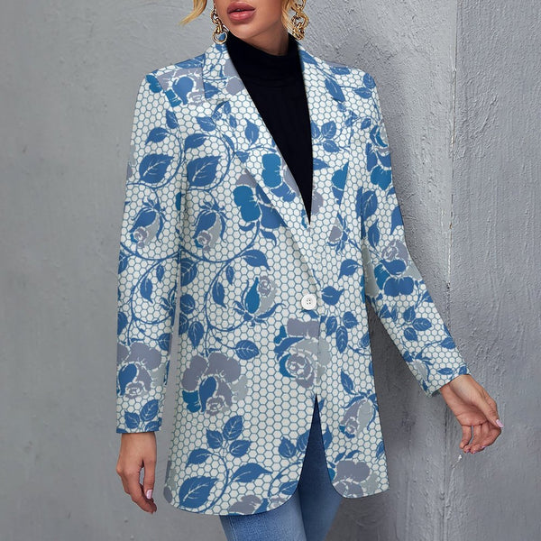 All Over Print Women&#039;s Blazer Women's casual suit