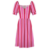 Sweetheart Neck Puff Sleeve Mini Dress (B271) Dress