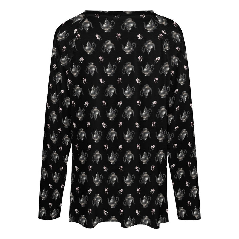 Women&#039;s Long Sleeve Loose Tee (TLREV2) Long sleeve loose tee