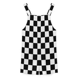 Checkered Jumpsuit Shorts