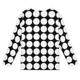 Women's Asymmetrical Neck Button-Up Shirt Long sleeved T-shirt