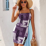 slip dress Women's Spaghetti Strap Dress (NZ008)