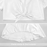 Colorful Giraffe Cheerleading Uniform set