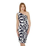 Shoulder Dress (AOP)