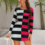 Hollow Slim-Fit Dress Slim dress with hollow waist