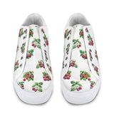 raspberry print sneakers Seattle Low Top Men's Shoes (Model 1013-6)