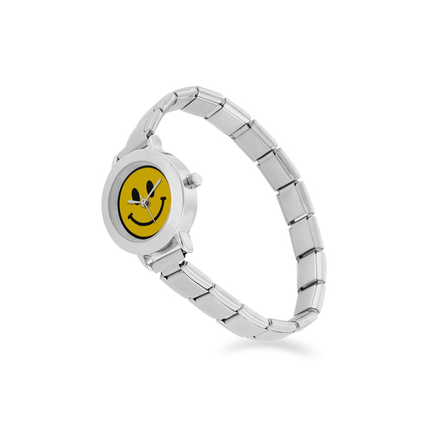 smiley face classic watch copy Women's Italian Charm Watch(Model 107)