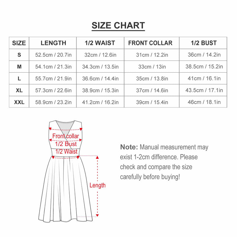 Frocks V-Neck Sleeveless Dress (NZ022)