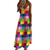 Long dress Spaghetti Strap Ankle-Length Dress