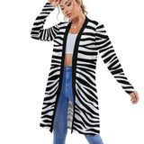 Women's Mid-Length Cardigan (NZ060) Medium length cardigan