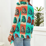 Women&#039;s Cardigan (NZ050) Women's knitted cardigan