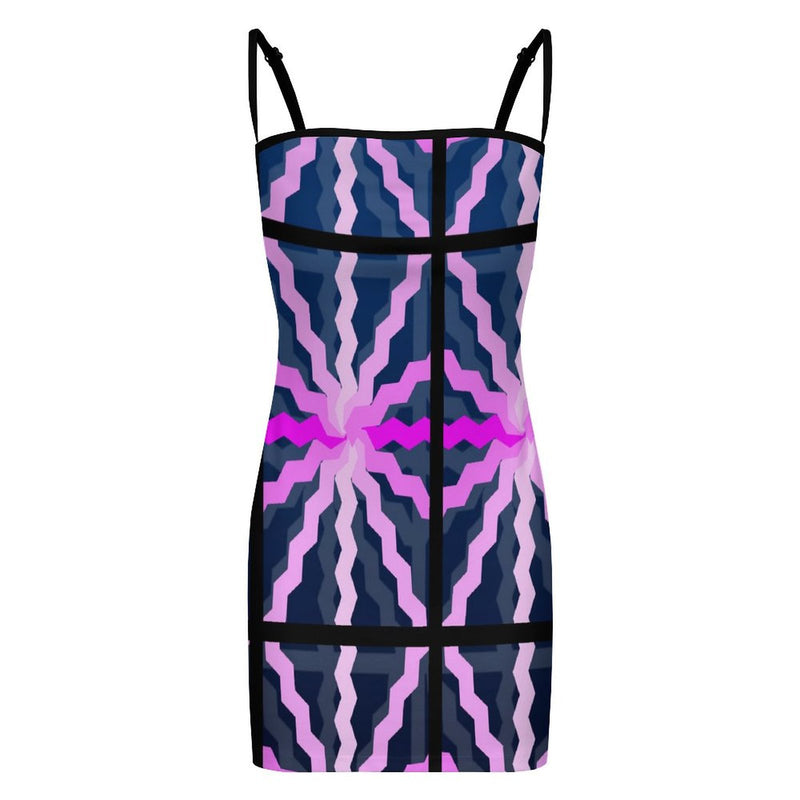 Neon Pulse Bodycon Cami Dress