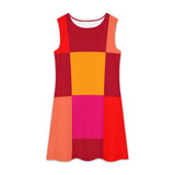 All Over Print Sleeveless Dress Sleeveless dress