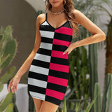 Sexy Spaghetti Strap Dress Women's sling dress