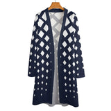Women&#039;s Mid-Length Cardigan (NZ060) Medium length cardigan
