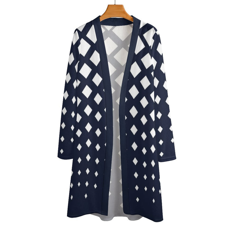 Women&#039;s Mid-Length Cardigan (NZ060) Medium length cardigan