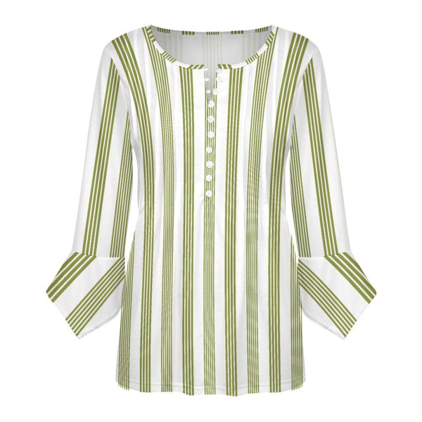 Women&#039;s Ruffled Petal Sleeve Top Women's ruffled petal sleeve top