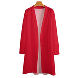 Women's Mid-Length Cardigan (NZ060) Medium length cardigan