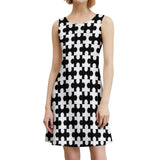 All Over Print Sleeveless Dress Sleeveless dress