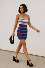 Americana Bodycon Cami Dress