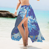 5blue wave7 Women's Long Knot Side Cover Up
