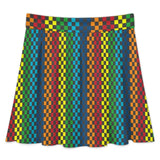 longuette All Over Print Skater Skirt