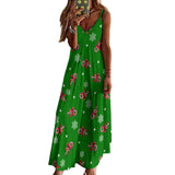 Spaghetti Strap Ankle-Length Dress Long dress