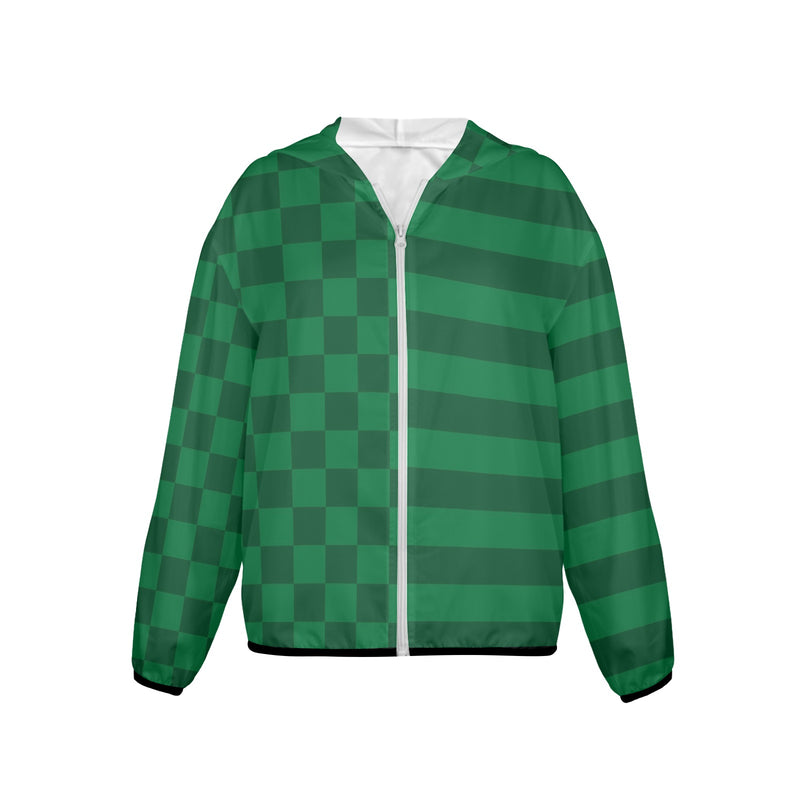 grnaltprint Women's Lightweight Sun Protection Hoodie (Model H62)