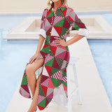 Button-Up Long Sleeve Shirt Dress Long sleeved shirt dress