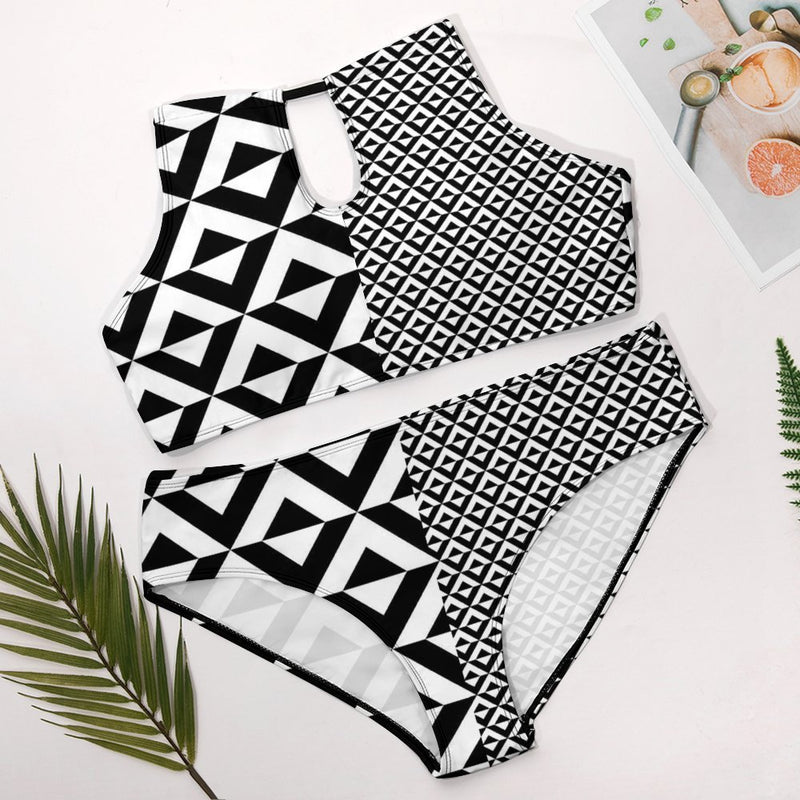 Two-piece Swimsuit-Large (BK2040) Two-piece Swimsuit