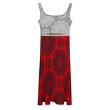 Sleeveless dress Tie Waist Sleeveless Dress