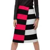 Women's Wrap Skirt Button skirt