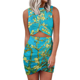 Navel-Baring Cross-Fit Hip Skirt Slim wrap hip skirt