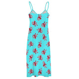 Spaghetti Strap Ankle-Length Dress Long dress