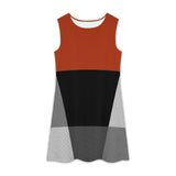 Color Block Sleeveless Dress Sleeveless dress