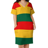 Baggy Dress with Pockets Loose pocket dress