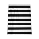En Noir Et Blanc Womens Button-Up Wrap Skirt