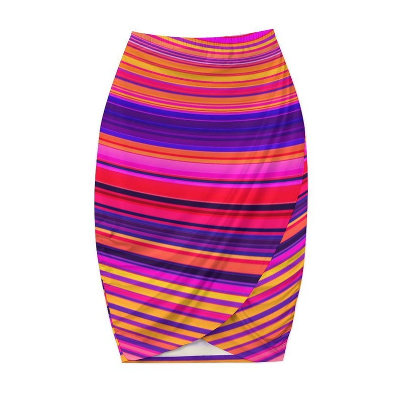 Tulip Hem Pencil Skirt Strapless dress
