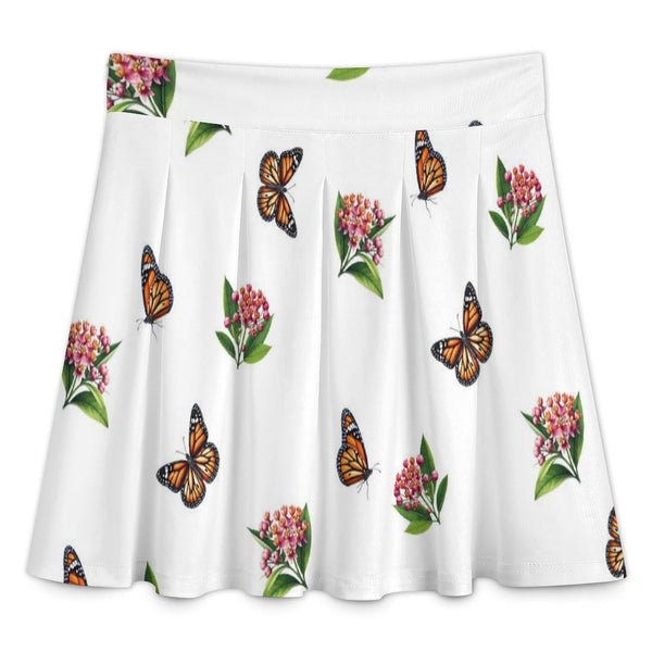 All Over Print Skater Skirt longuette